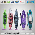 Différents types de kayaks pour la promotion des ventes